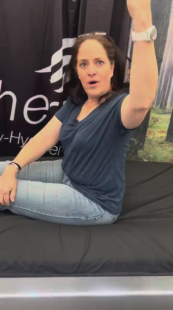 Movement that surprised her